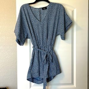 VICI Blue Floral Romper